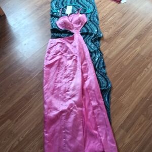 Milano Pink One Shoulder Dress